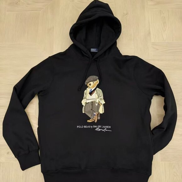 Polo Ralph Lauren Men's Polo Bear Fleece Hood - Picture 3 of 12